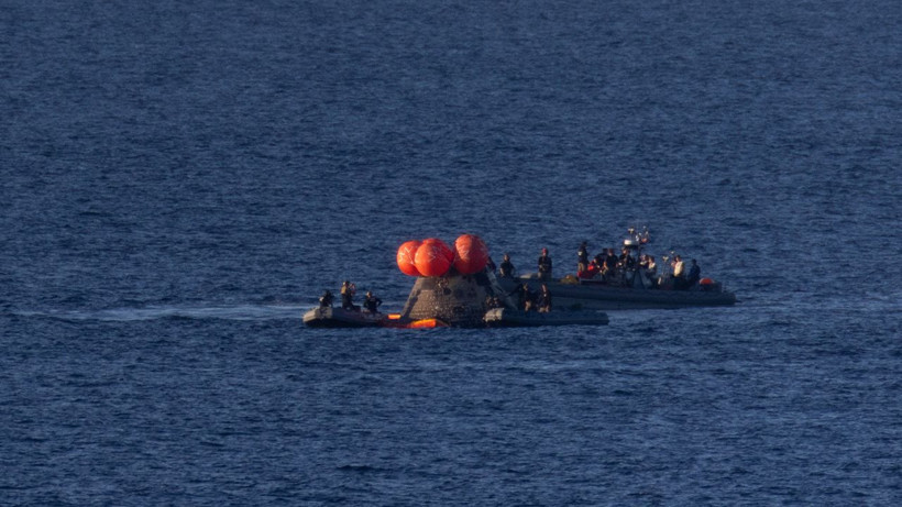 Tarihi görev sona erdi: Dünya'ya indiler… Herkes nefesini tutarak izledi - Resim: 10