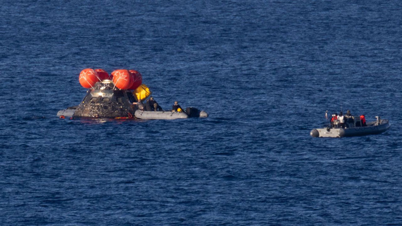 Tarihi görev sona erdi: Dünya'ya indiler… Herkes nefesini tutarak izledi - Resim: 7