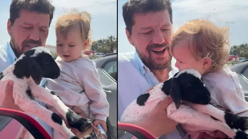 İlker Aksum ve kızı Lila’dan kalp eritten paylaşım - Resim: 1