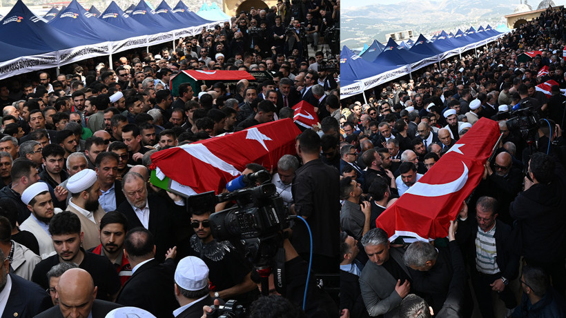 Öldürülen öğretmen ve öğrenciler son yolculuğuna uğurlanıyor - Resim : 7