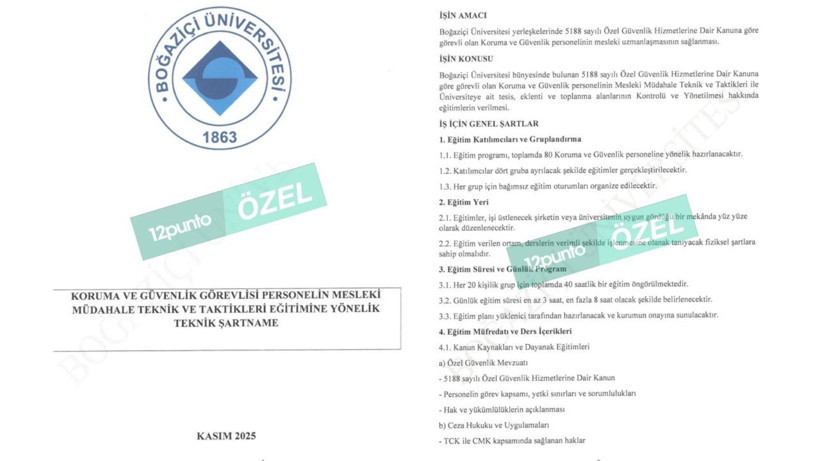 Kayyumun güvenliği için kesenin ağzı açıldı: Özel güvenlikçilere “Çevik” eğitimi verilecek - Resim : 1