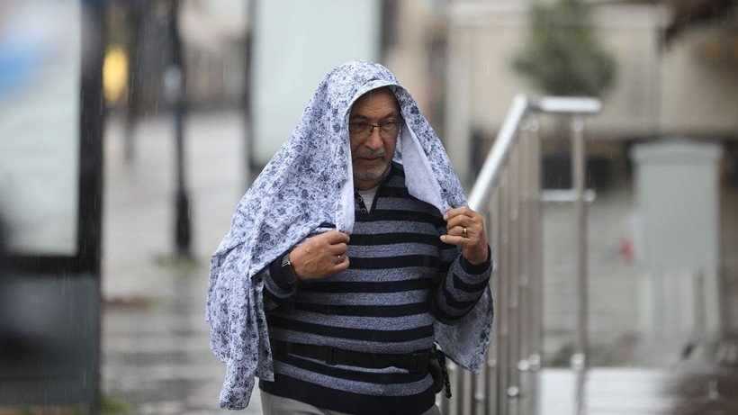 Edirne'de sağanak yağmur ilginç görüntülere neden oldu - Resim: 4