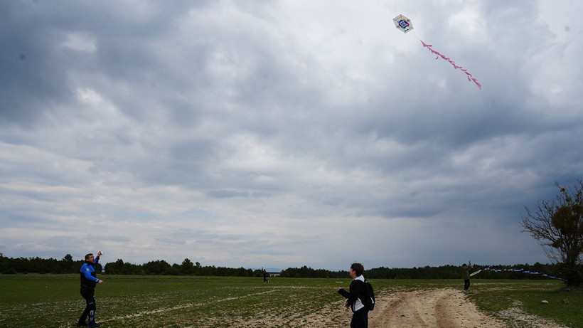 Kastamonu'da 23 Nisan'da çocuklar uçurtma uçurdu - Resim: 3