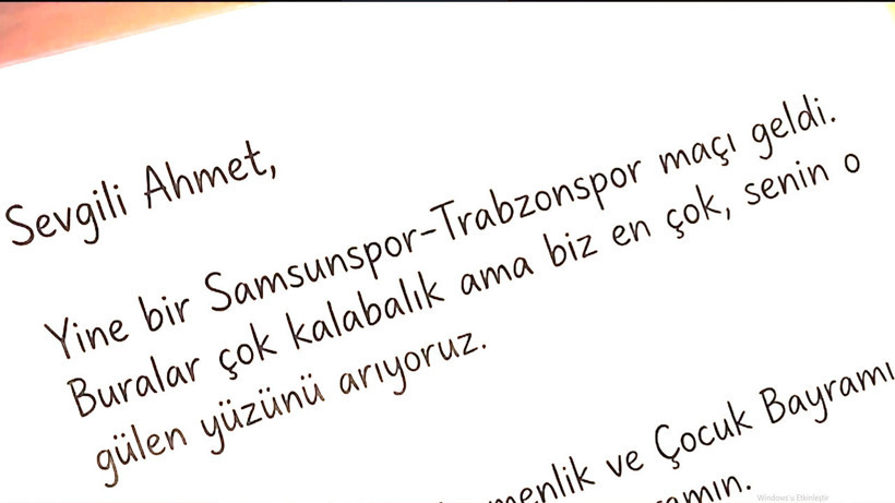 Samsunspor'dan Trabzonspor maçı öncesi duygulandıran 23 Nisan paylaşımı - Resim : 2