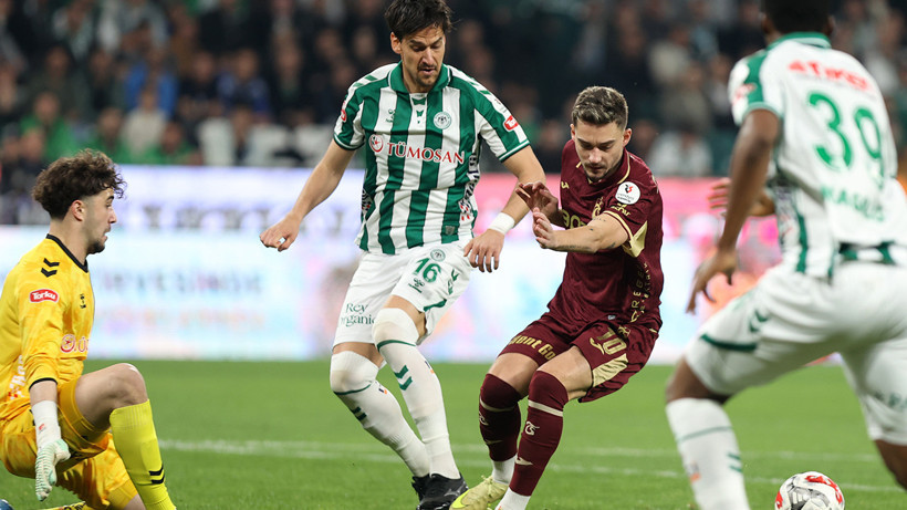 Trabzonspor Konyaspor'a deplasmanda mağlup oldu: İkincilik fırsatı kaçtı - Resim : 4