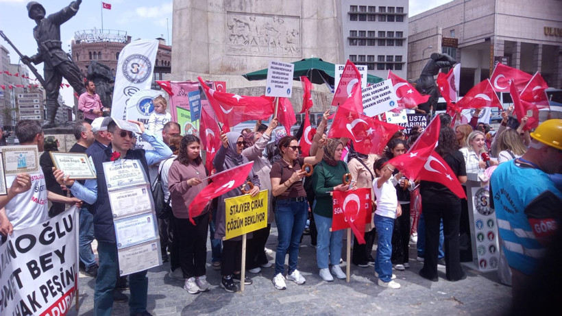 Staj ve Çıraklık Sigortası Mağdurları Ankara'yı salladı: Taleplerini tek tek sıraladılar - Resim: 4