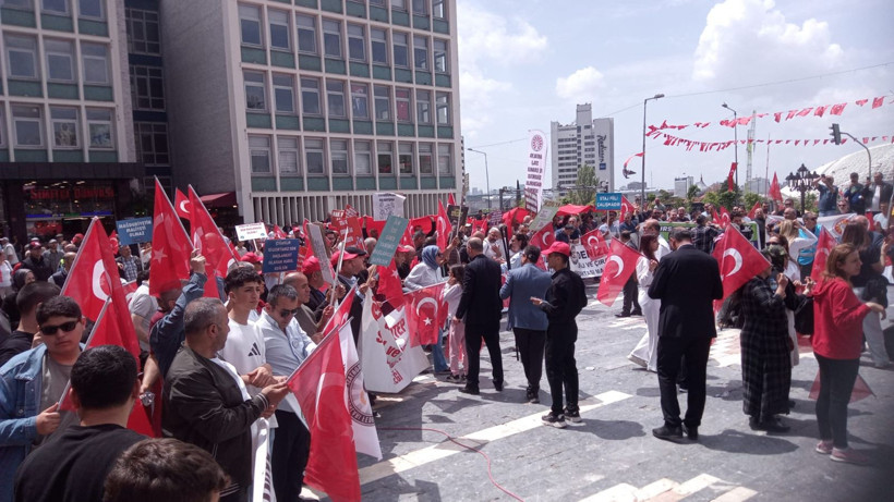 Staj ve Çıraklık Sigortası Mağdurları Ankara'yı salladı: Taleplerini tek tek sıraladılar - Resim: 12