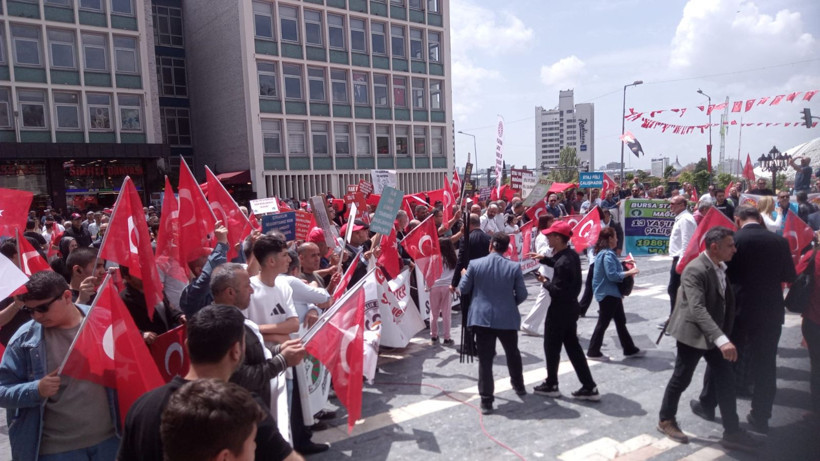 Staj ve Çıraklık Sigortası Mağdurları Ankara'yı salladı: Taleplerini tek tek sıraladılar - Resim: 11