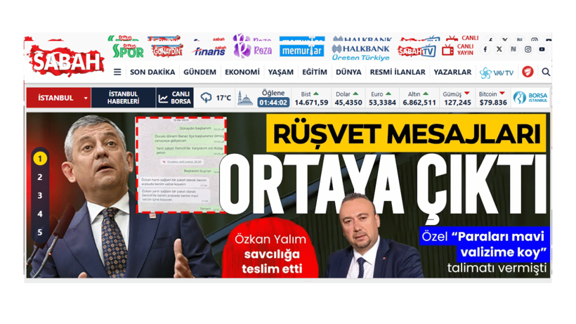 Özkan Yalım ve Özgür Özel'in sözde yazışmaları iktidar medyasının gündeminde - Resim: 8