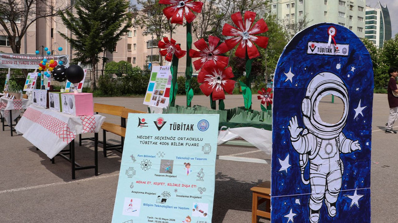 Başkentte TÜBİTAK 4006 Bilim Fuarı: Öğrencilerden ilham veren çalışmalar - Resim: 4