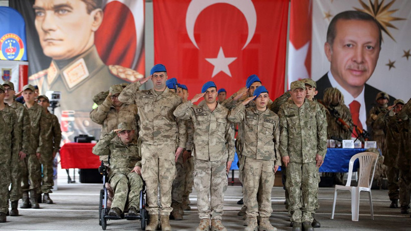 Üniformayı giyip yemin ettiler: Engelli gençlerin askerlik hayali gerçek oldu - Resim: 2
