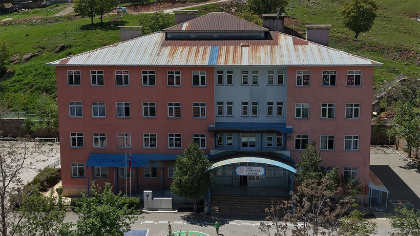 Anne kedi ve yavruları okulun sevgi maskotu oldu - Resim: 1