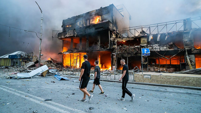 Rusya, Kiev’i balistik füzelerle vurdu: Ölü ve yaralılar var - Resim: 4