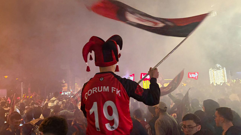 Çorum'a bayram erken geldi: Şehri Süper Lig coşkusu sardı - Resim: 1