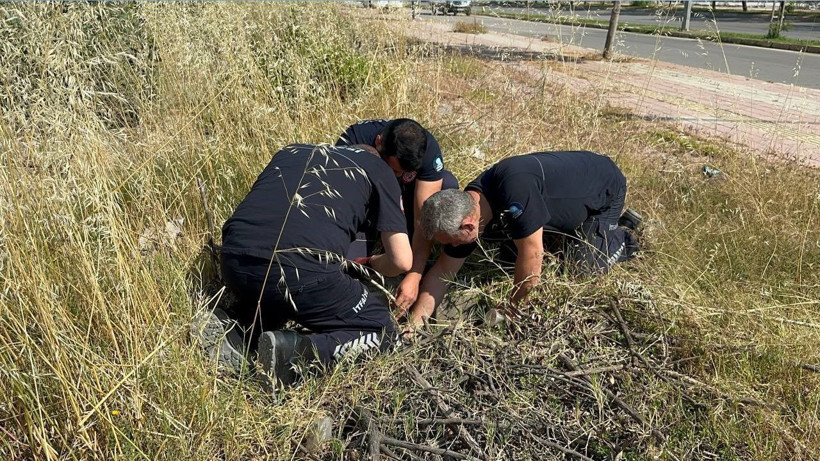 Yoldan geçerken duyduğu sese kulak verdi... 3 metrelik ölüm çukurundaki mucize kurtuluş - Resim: 7