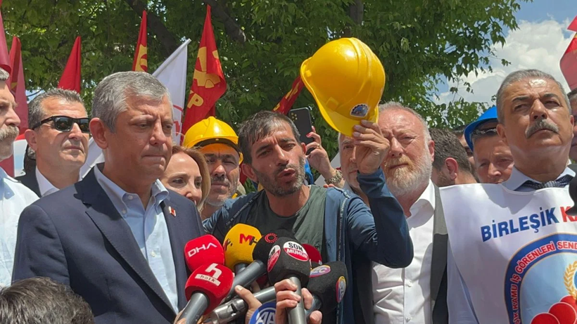 Doruk Madencilik işçileri Yıldızlar Holding önünde: "Verilen sözler tutulana kadar ayrılmayacağız" - Resim : 2
