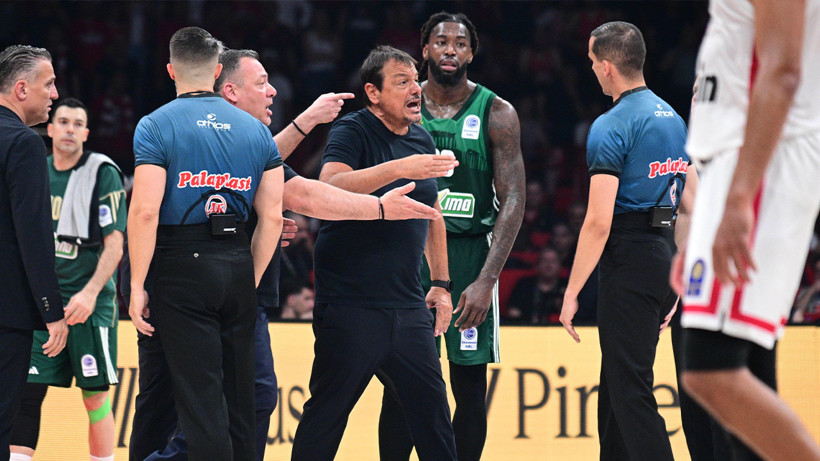 Ergin Ataman 51 saniye kala atıldı: Gergin seride Olympiakos öne geçti - Resim : 2