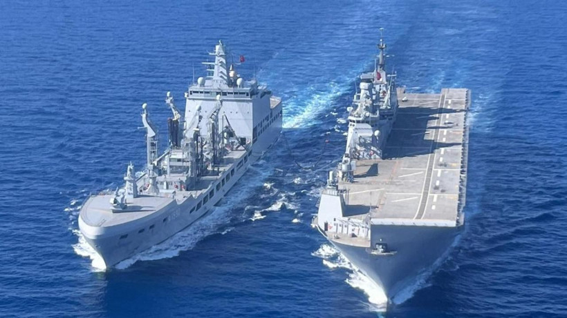 TCG Derya'dan Denizkurdu’nda gövde gösterisi: Türk donanmasının ikinci büyük gemisi lojistik gücünü sergiliyor - Resim: 8