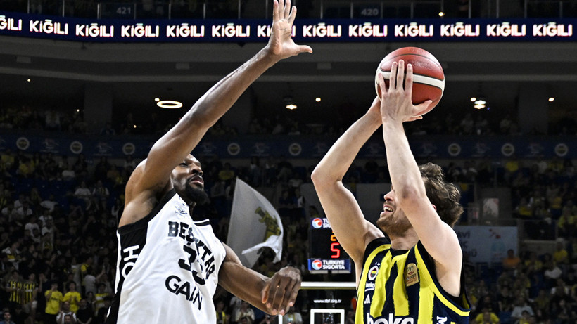 Beşiktaş Gain final serisinin ilk maçında Fenerbahçe Beko'yu yendi - Resim : 1