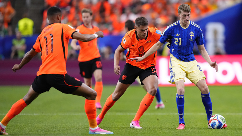 Hollanda'dan İsveç'e gol yağmuru: Gakpo ve Brobbey şov yaptı - Resim : 2