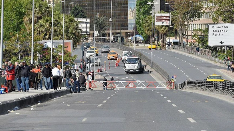 Metro ve bazı yollar kapatıldı - Resim: 3
