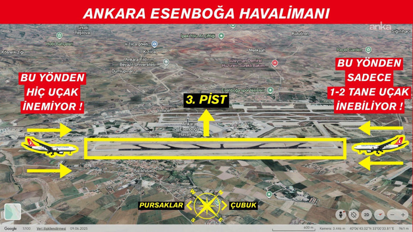 Milyarlık pist boş kaldı iddiası : Uçakların yüzde 99’u eski pistlere iniyor - Resim : 4