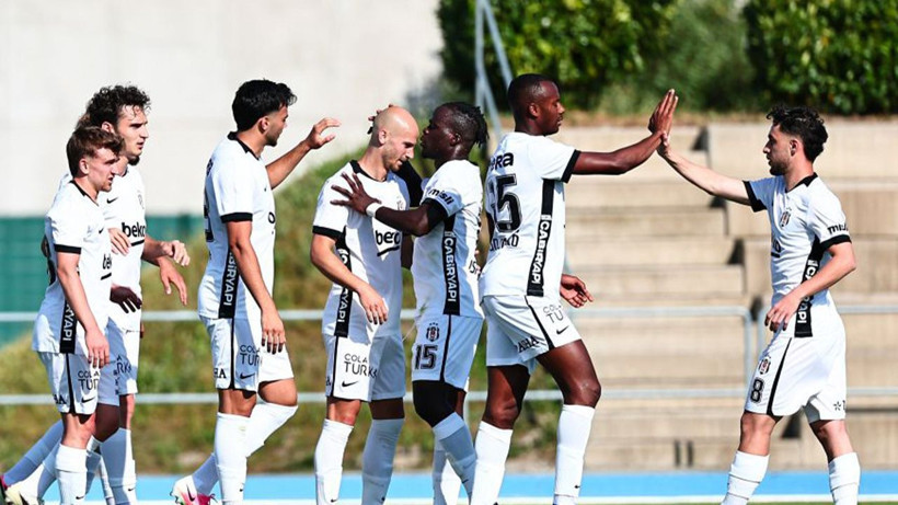 Beşiktaş ilk hazırlık maçını kazandı: Gençler şov yaptı - Resim: 5