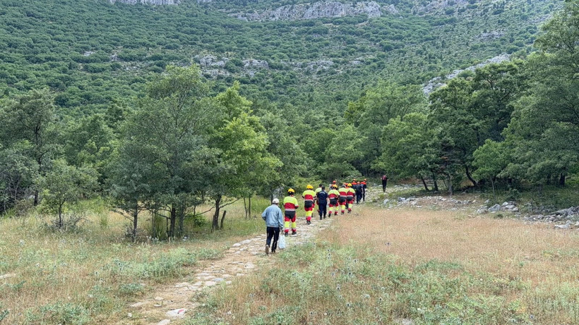 Dağda kayıp kadın için ekipler seferber oldu: Eşi ile birlikte hayvan otlatıyordu - Resim : 1