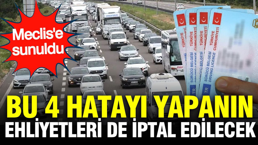 Trafikte yeni düzenleme bu 4 hatayı yapanın ehliyetleri iptal edilecek - Resim: 1