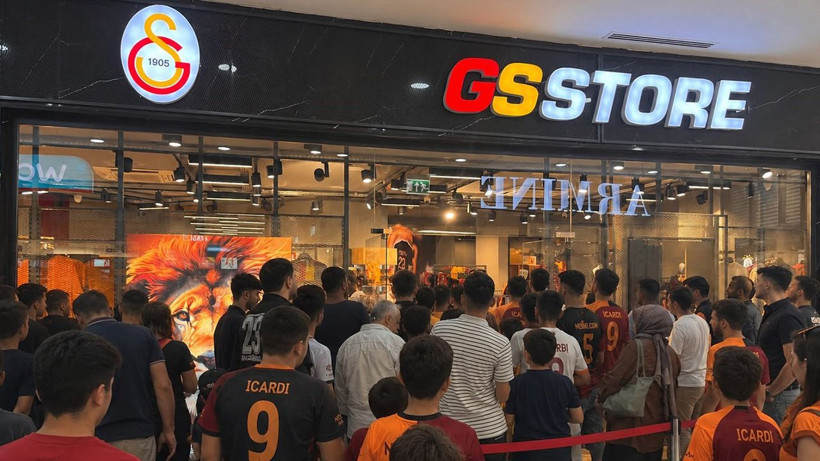Mardin sarı-kırmızıya boyandı: Galatasaray'ın şampiyonluk kupası Mardian Mall'da - Resim: 5