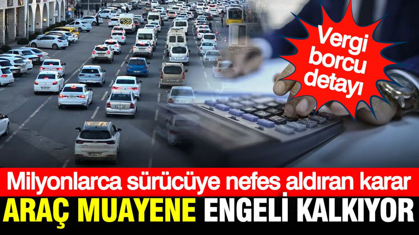 Milyonlarca sürücüye nefes aldıran karar: Araç muayene engeli kalkıyor - Resim: 1
