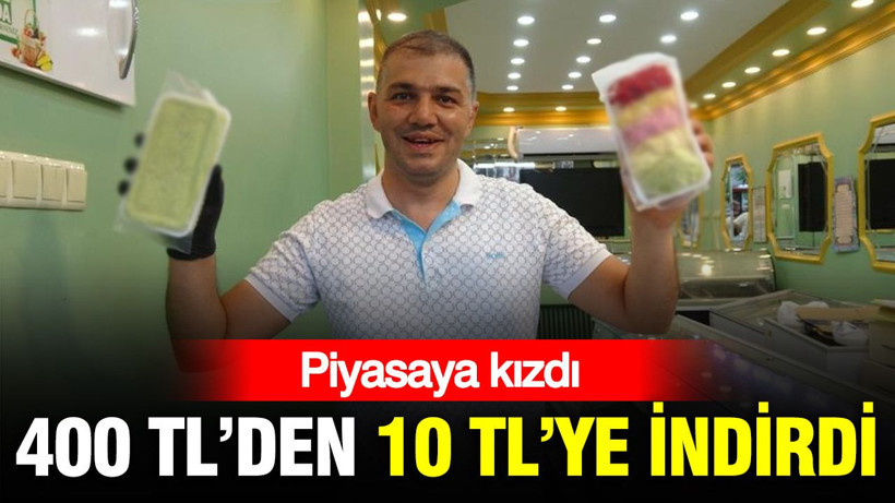 Piyasaya kızdı: Fiyatını 400 liradan 10 liraya indirdi - Resim: 1