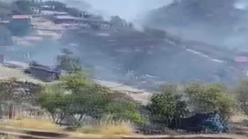 Kazdağları eteklerindeki başlayan yangın 2. gününde... Bakan Yumaklı açıkladı: Tehlike devam ediyor - Resim: 2