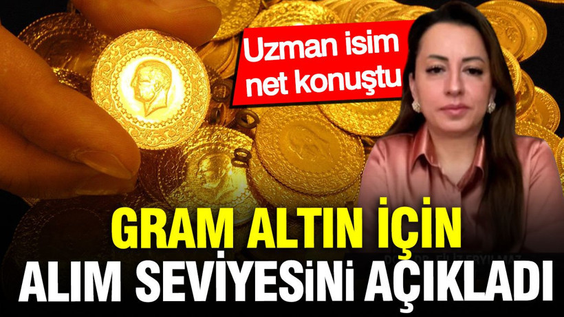 Filiz Eryılmaz gram altın için alım seviyesini açıkladı - Resim: 1