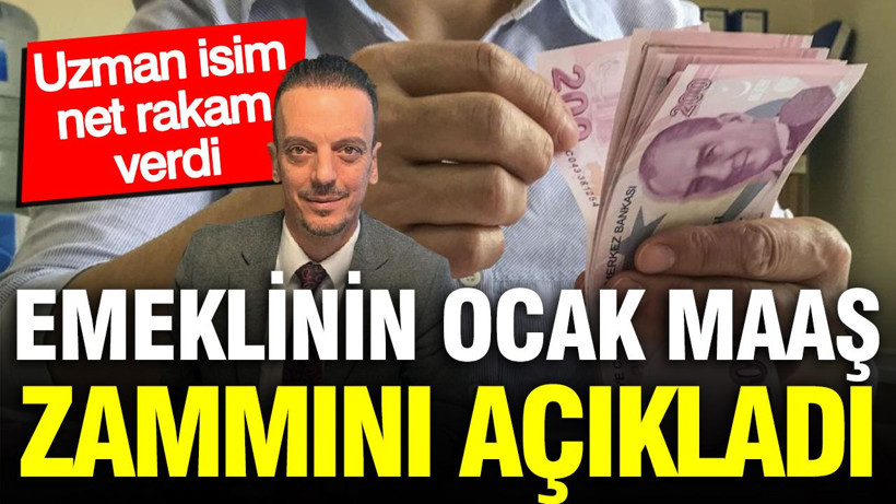 SGK Uzmanı Emin Yılmaz net rakam verdi: Emeklinin ocak maaş zammını açıkladı - Resim: 1
