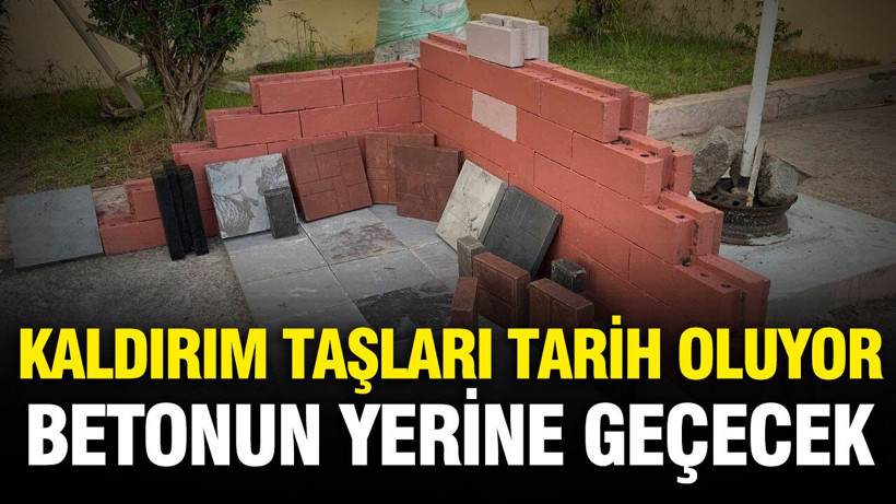Kaldırım taşları tarih oluyor: Betonun yerine geçecek - Resim: 1