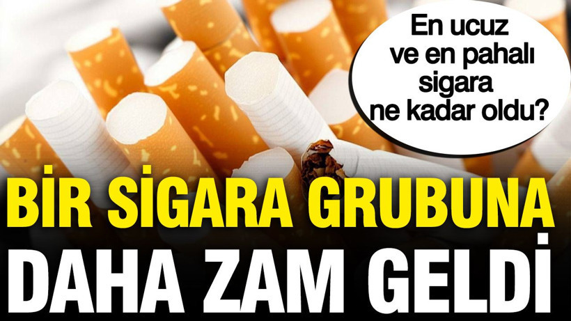 Bir sigara grubuna 2 ayda ikinci zam geldi: En ucuz sigara ne kadar oldu? - Resim: 1