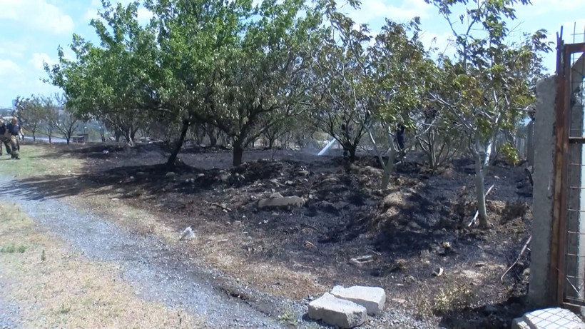 Arnavutköy’de hobi bahçeleri alev alev yandı - Resim: 13