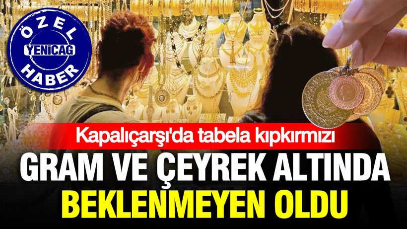 Kapalıçarşı'da altın fiyatları bugün ne kadar? Gram, çeyrek altın kaç TL oldu? (14 Ağustos ) - Resim: 1