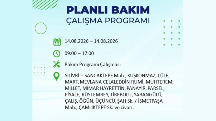 İstanbul'da elektrik kesintisi: Hangi ilçeler etkilenecek? - Resim: 11