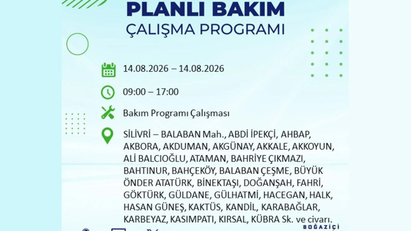 İstanbul'da elektrik kesintisi: Hangi ilçeler etkilenecek? - Resim: 12