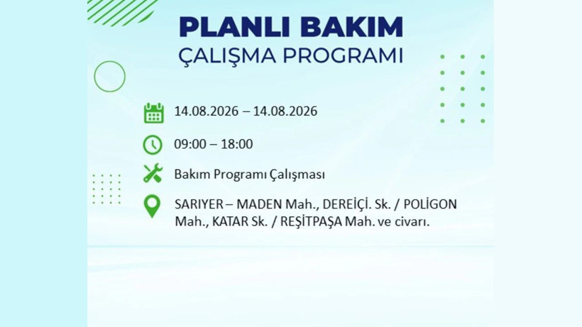 İstanbul'da elektrik kesintisi: Hangi ilçeler etkilenecek? - Resim: 6