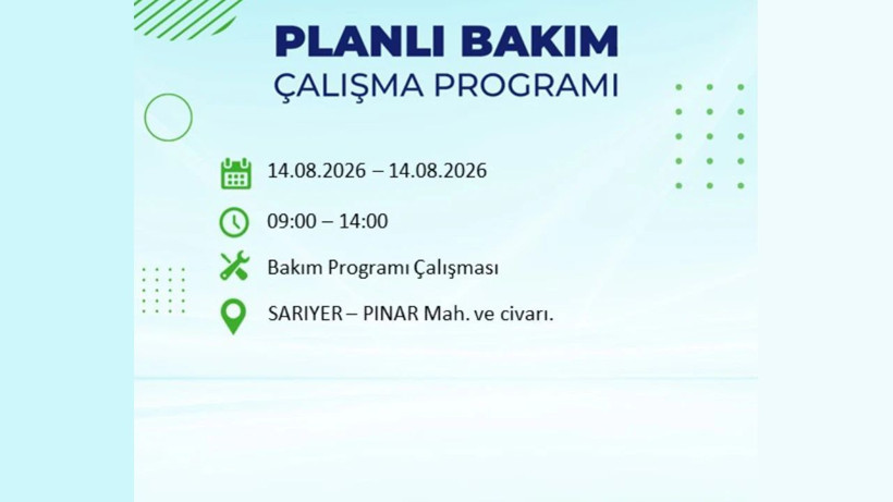 İstanbul'da elektrik kesintisi: Hangi ilçeler etkilenecek? - Resim: 8