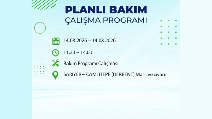 İstanbul'da elektrik kesintisi: Hangi ilçeler etkilenecek? - Resim: 9