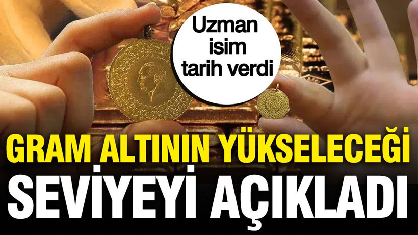 Mehmet Ali Yıldırımtürk gram altının yıl sonunda yükseleceği seviyeyi açıkladı - Resim: 1