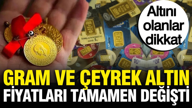 Altın fiyatları bugün ne kadar? Gram altın, çeyrek altın kaç TL oldu? (15 Ağustos Cumartesi) - Resim: 1