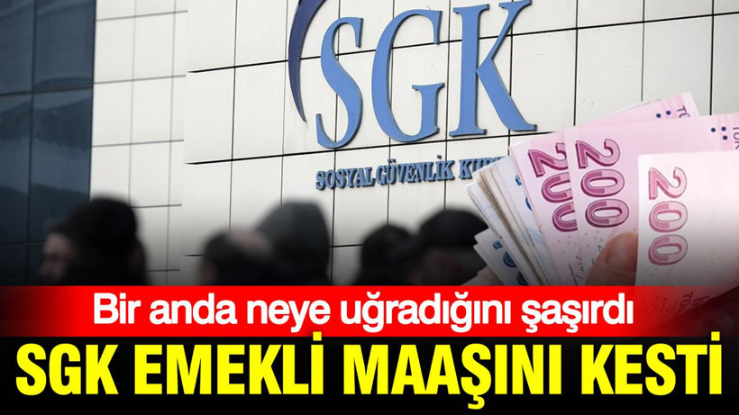 SGK, emekli maaşını kesti: Bir anda parasız kaldı - Resim: 1