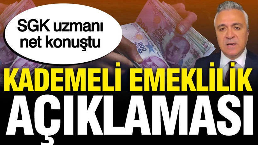 SGK uzmanı Özgür Erdursun'dan kademeli emeklilik açıklaması - Resim: 1