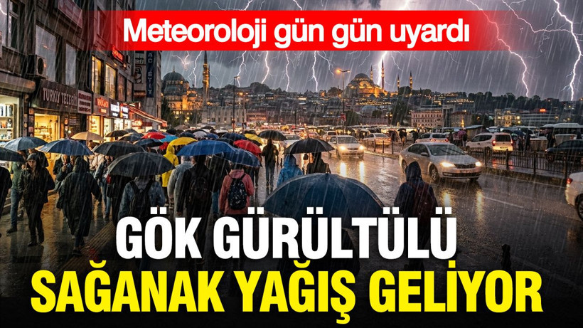 Meteoroloji gün gün uyardı: Gök gürültülü sağanak yağış geliyor - Resim: 1
