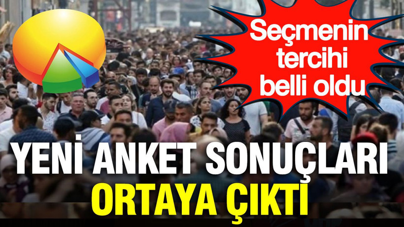 Erken seçim anketinde dikkat çeken sonuç: Seçmenin tercihi belli oldu - Resim: 1